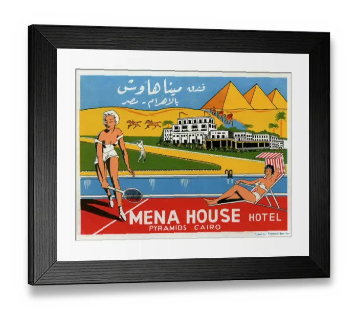 Framed Print : Mena House Hotel Framed Print : Mena House Hotel