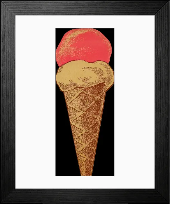 Framed Print : Home of the Cone Framed Print : Home of the Cone
