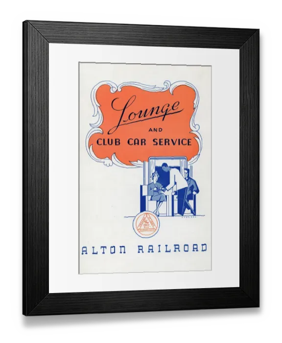 Framed Print : Alton Railroad Framed Print : Alton Railroad