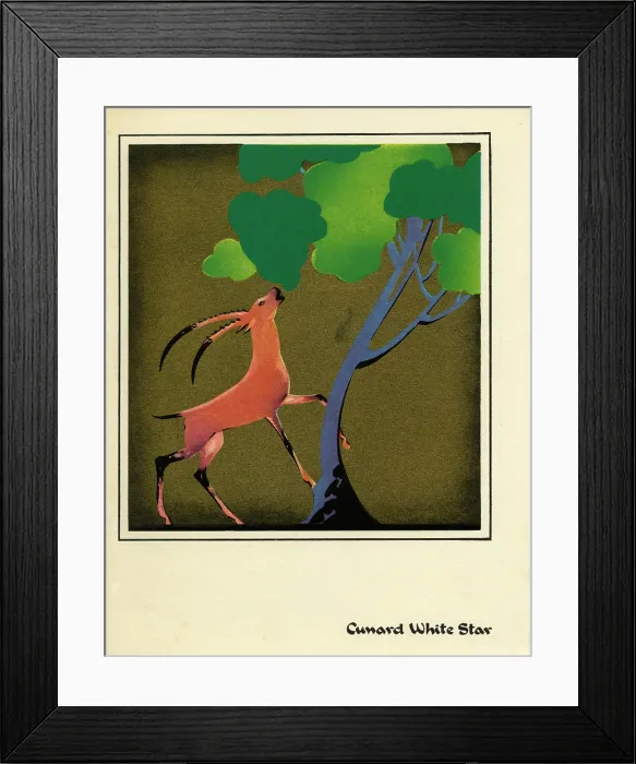Framed Print : Cunard White Star Framed Print : Cunard White Star
