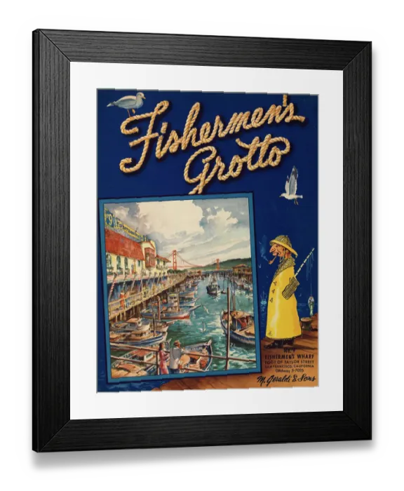Framed Print : Fishermen's Grotto Framed Print : Fishermen's Grotto