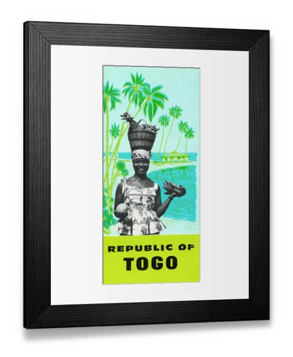 Framed Print : Republic of Togo Framed Print : Republic of Togo