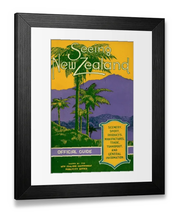 Framed Print : Seeing New Zealand Framed Print : Seeing New Zealand