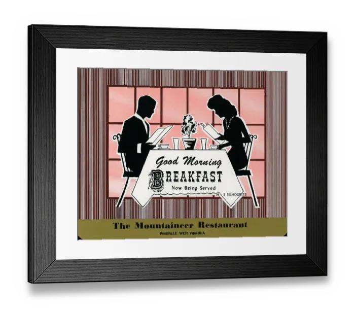 Framed Print : Mountaineer Restaurant Framed Print : Mountaineer Restaurant