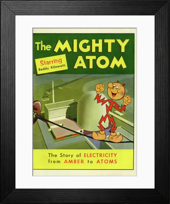 Framed Print : The Mighty Atom Framed Print : The Mighty Atom