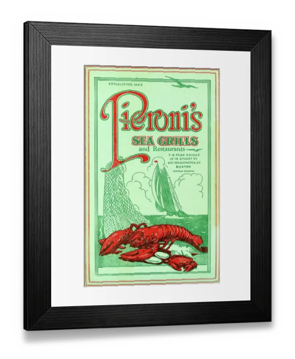 Framed Print : Pieroni's Sea Grills and Restaurants Framed Print : Pieroni's Sea Grills and Restaurants