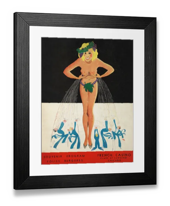 Framed Print : French Casino Framed Print : French Casino
