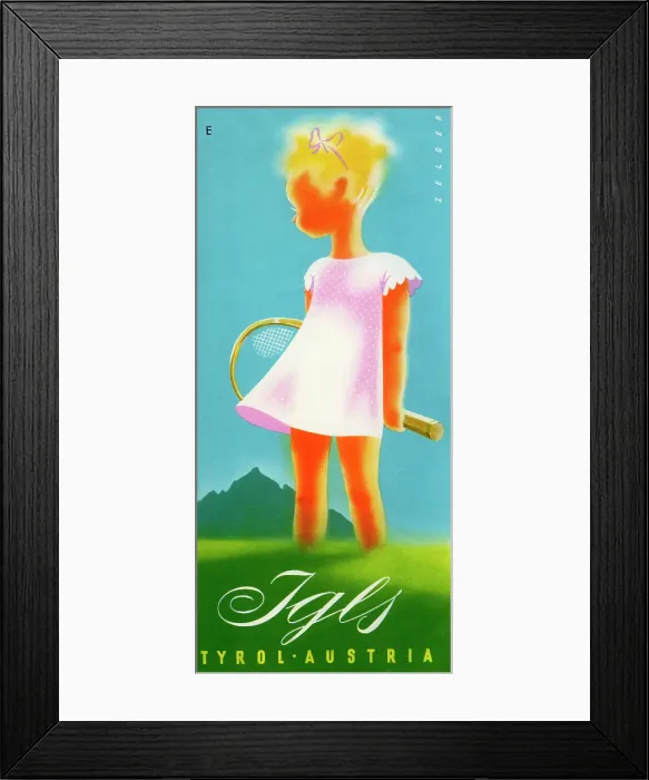 Framed Print : Igls, Tyrol, Austria Framed Print : Igls, Tyrol, Austria