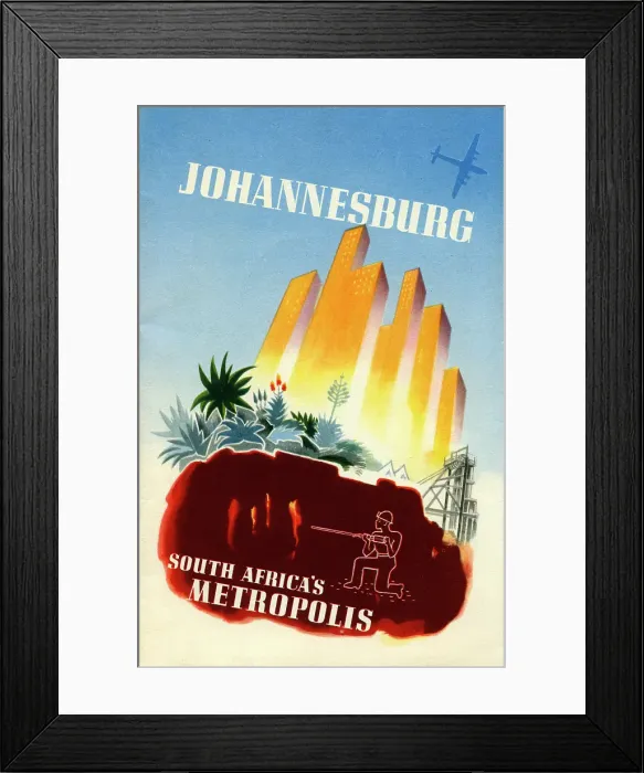 Framed Print : Johannesburg, South Africa's Metropolis Framed Print : Johannesburg, South Africa's Metropolis