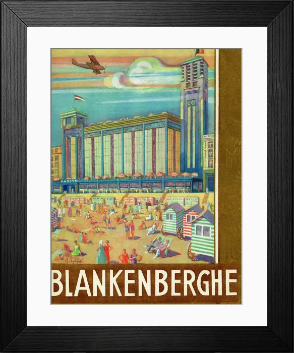 Framed Print : Blankenberghe Framed Print : Blankenberghe