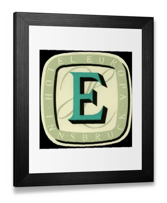 Framed Print : Hotel Europa Framed Print : Hotel Europa