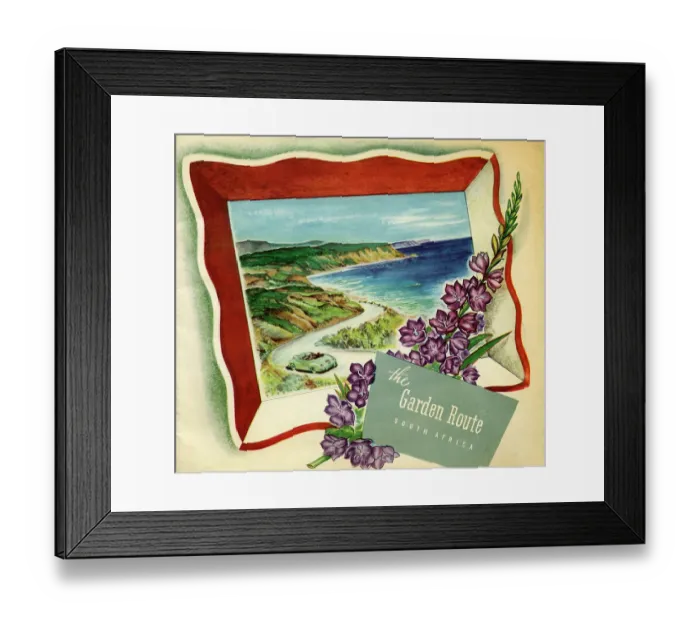 Framed Print : The Garden Route Framed Print : The Garden Route