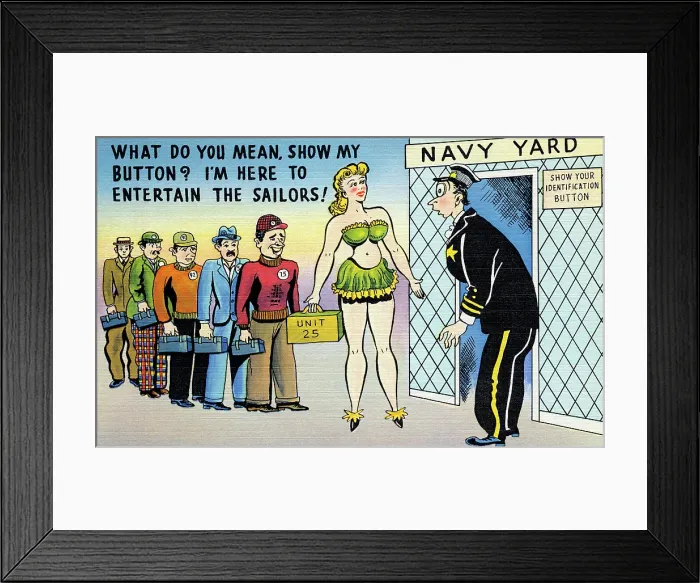 Framed Print : Show My Button? Framed Print : Show My Button?