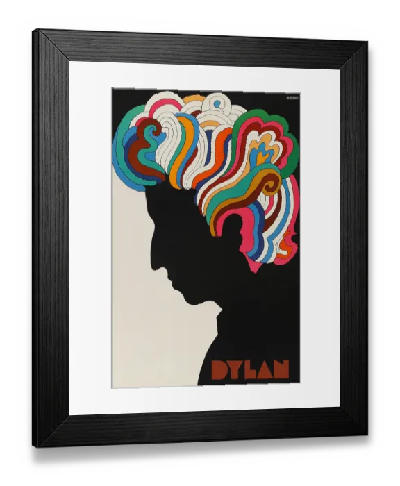 Framed Print : Poster For Bob Dylan's Greatest Hits Framed Print : Poster For Bob Dylan's Greatest Hits