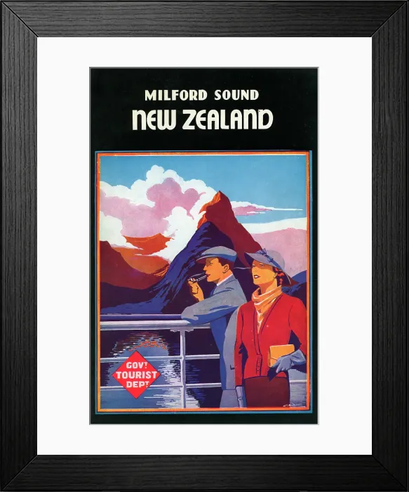 Framed Print : Milford Sound, New Zealand Framed Print : Milford Sound, New Zealand