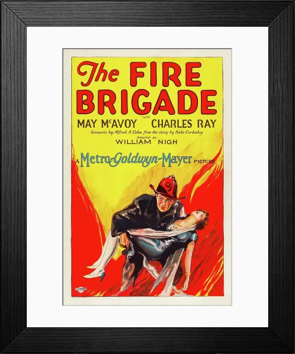 Framed Print : The Fire Brigade