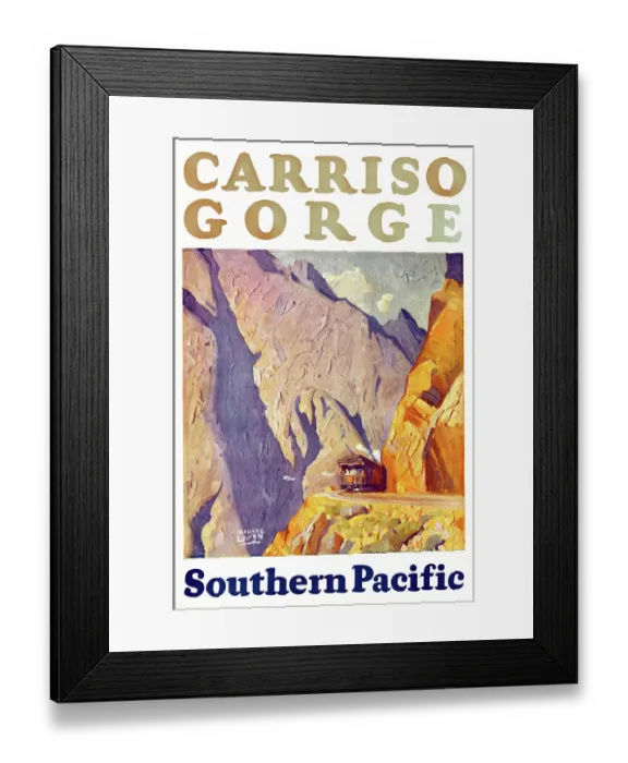 Framed Print : Carriso Gorge Framed Print : Carriso Gorge
