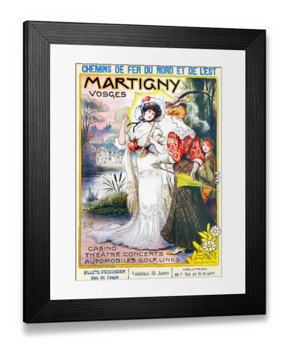 Framed Print : Martigny Vosges Framed Print : Martigny Vosges