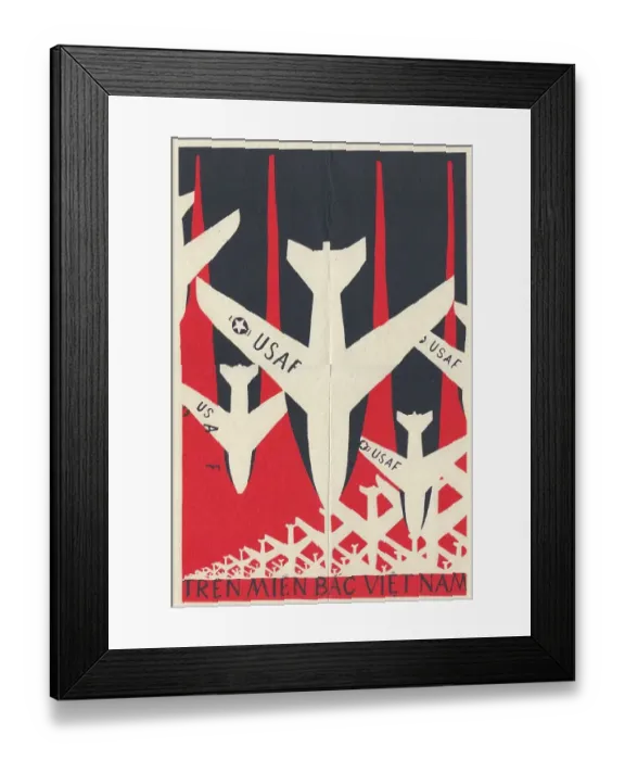 Framed Print : Vietnamese USAF Bombers Framed Print : Vietnamese USAF Bombers