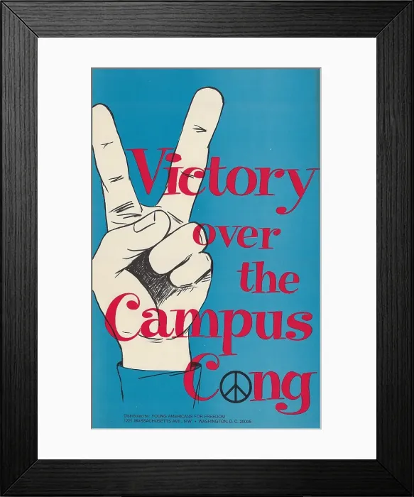 Framed Print : Campus Cong Victory Poster Framed Print : Campus Cong Victory Poster