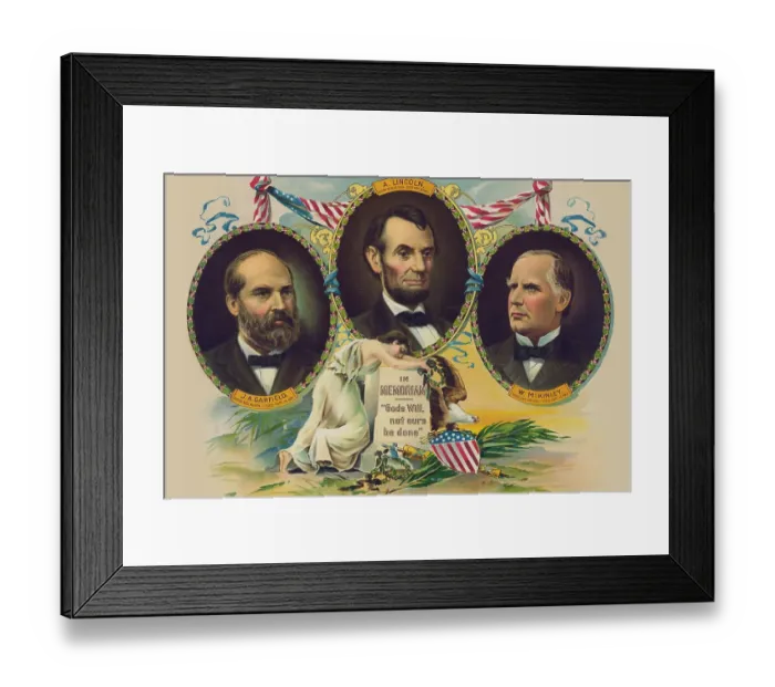 Framed Print : In Memoriam. God's will, not ours be done Framed Print : In Memoriam. God's will, not ours be done