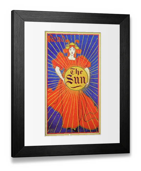 Framed Print : Read the New York Sun Framed Print : Read the New York Sun