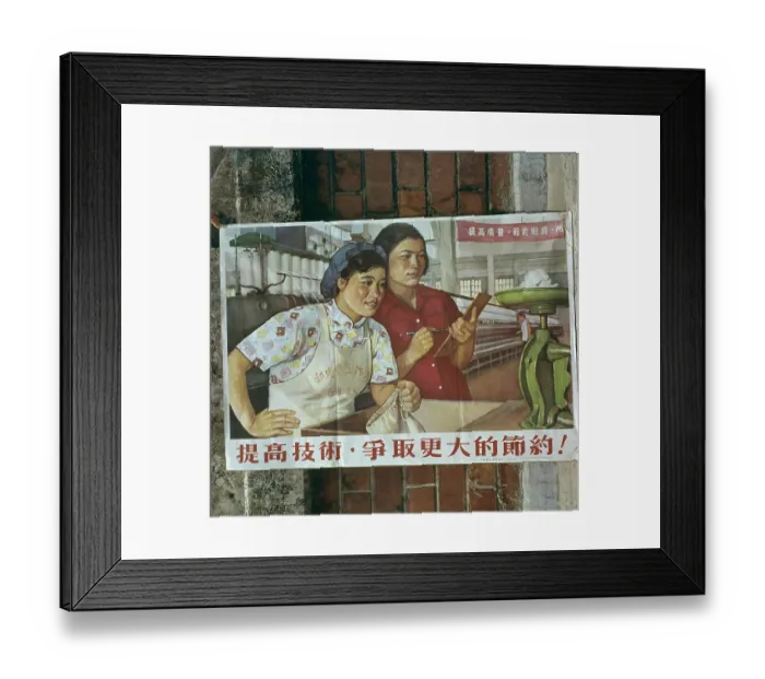 Framed Print : Chinese Cotton Framed Print : Chinese Cotton