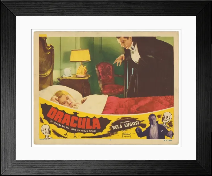 Framed Print : Dracula Movie Poster Framed Print : Dracula Movie Poster