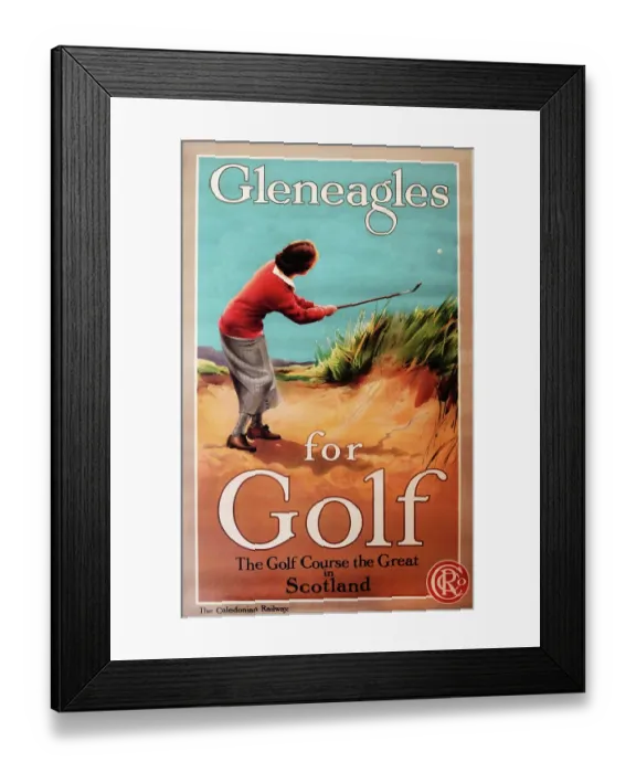 Framed Print : Gleneagles for Golf