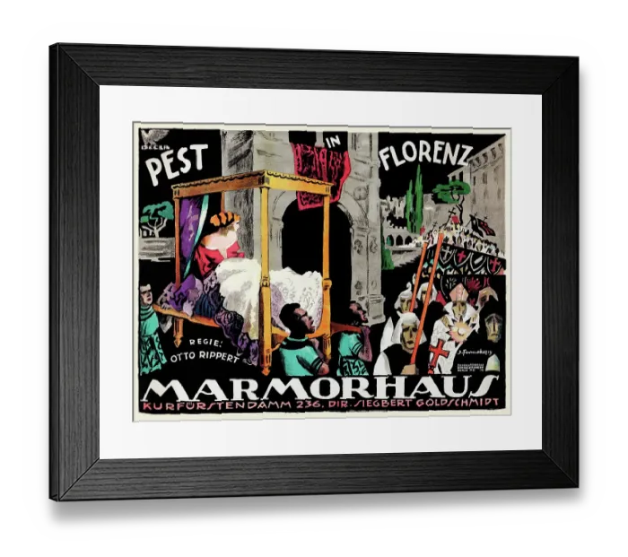 Framed Print : Pest in Florenz Framed Print : Pest in Florenz