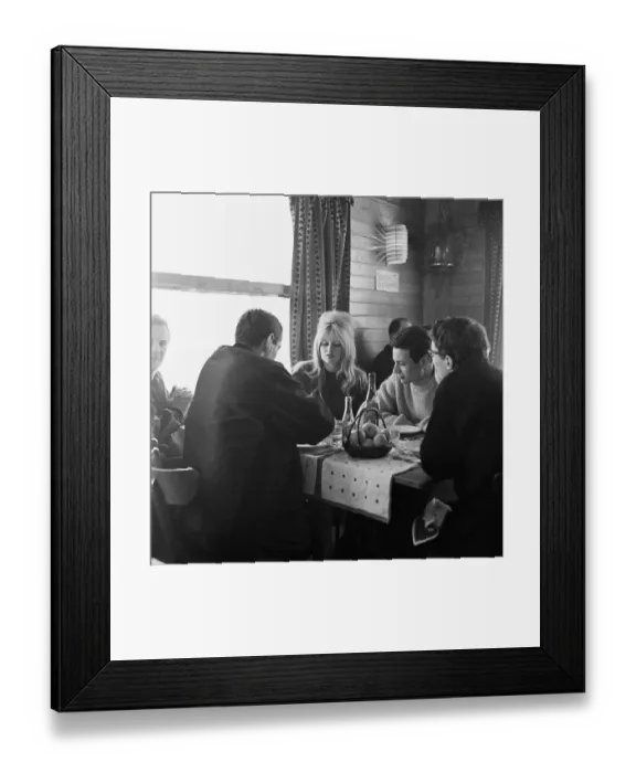 Framed Print : La Bride Sur Le Cou