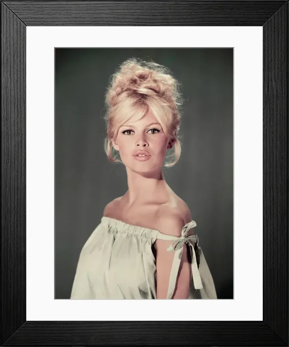 Framed Print : Pouting Bardot Framed Print : Pouting Bardot