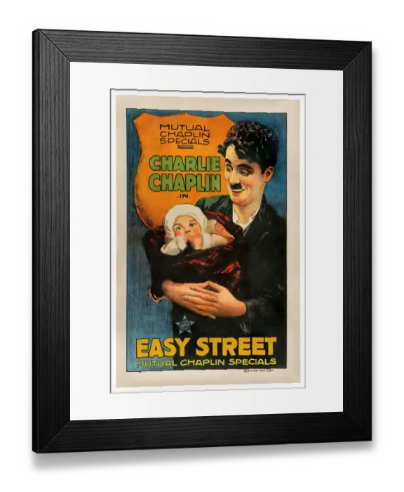 Framed Print : One Sheet For Easy Street Framed Print : One Sheet For Easy Street