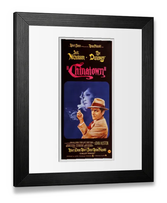 Framed Print : Poster For Chinatown Framed Print : Poster For Chinatown