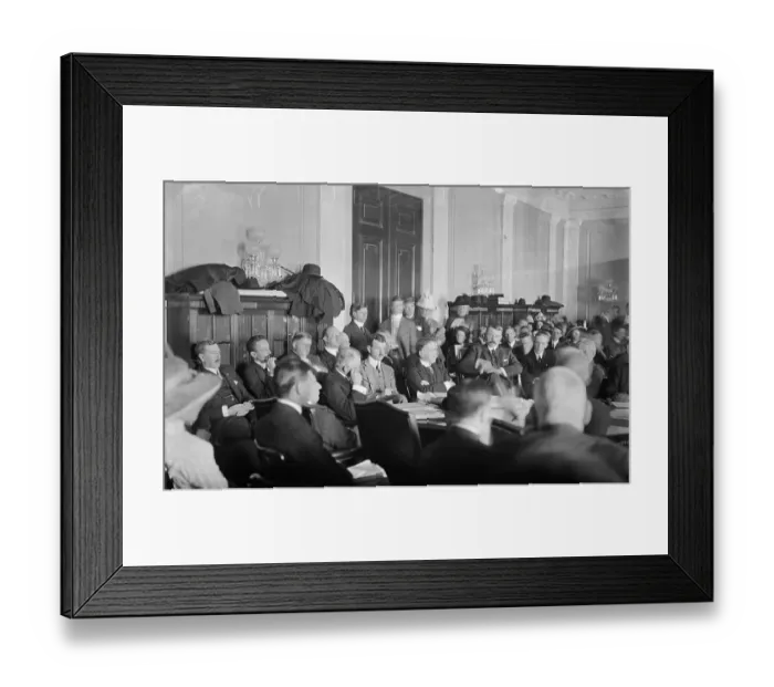 Framed Print : Courtroom Scene for Titanic Tragedy Framed Print : Courtroom Scene for Titanic Tragedy