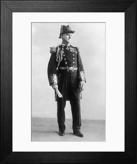 Framed Print : Portrait of Arthur Henry Rostron in Uniform Framed Print : Portrait of Arthur Henry Rostron in Uniform