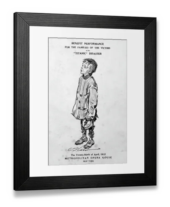 Framed Print : Cover of Program from Metropolitan Opera House Framed Print : Cover of Program from Metropolitan Opera House