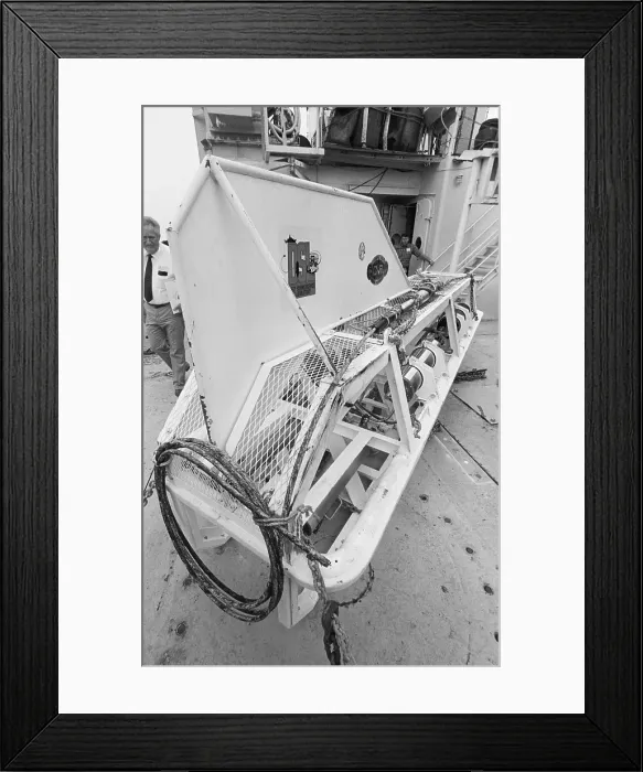Framed Print : Submersible Used to Discovery the Sunken Titanic Framed Print : Submersible Used to Discovery the Sunken Titanic