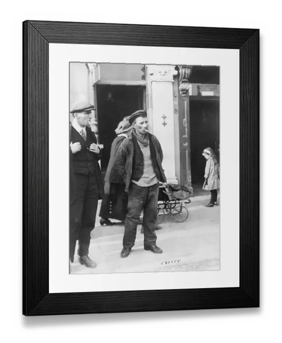 Framed Print : Man Rescued from Three Shipwrecks