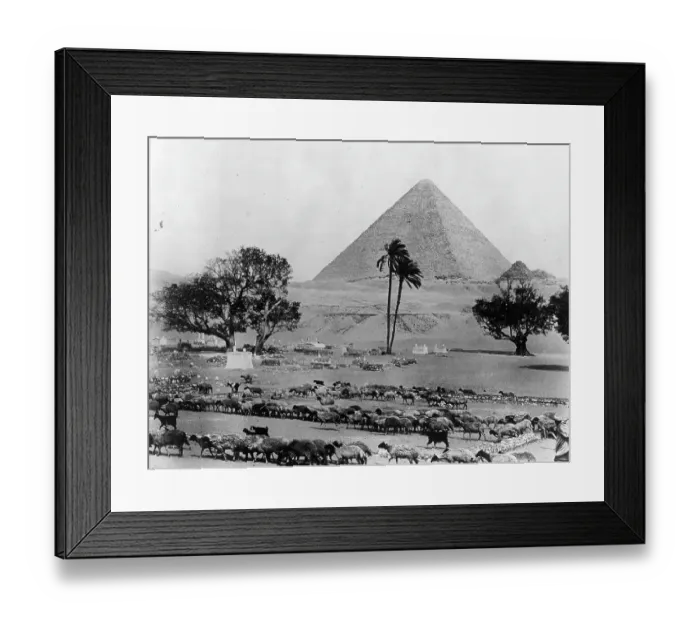 Framed Print : GREAT PYRAMID OF GIZA Framed Print : GREAT PYRAMID OF GIZA