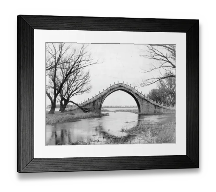 Framed Print : CAMEL BACK BRIDGE IN CHINA Framed Print : CAMEL BACK BRIDGE IN CHINA