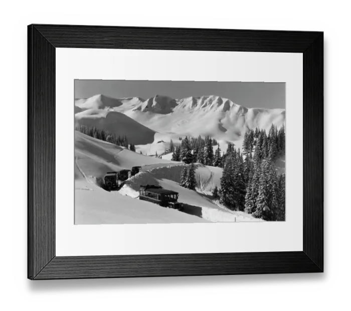 Framed Print : SKIING IN SWITZERLAND Framed Print : SKIING IN SWITZERLAND