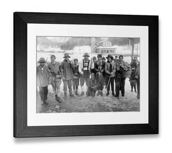 Framed Print : CHALANDA MARZ IN SWITZERLAND Framed Print : CHALANDA MARZ IN SWITZERLAND