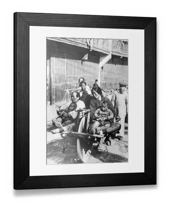 Framed Print : CHINESE PEASANTS Framed Print : CHINESE PEASANTS