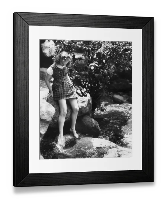 Framed Print : Stream Dip Framed Print : Stream Dip