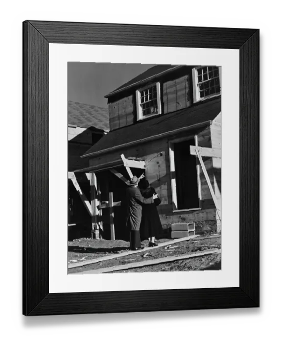 Framed Print : A House Not Yet A Home Framed Print : A House Not Yet A Home
