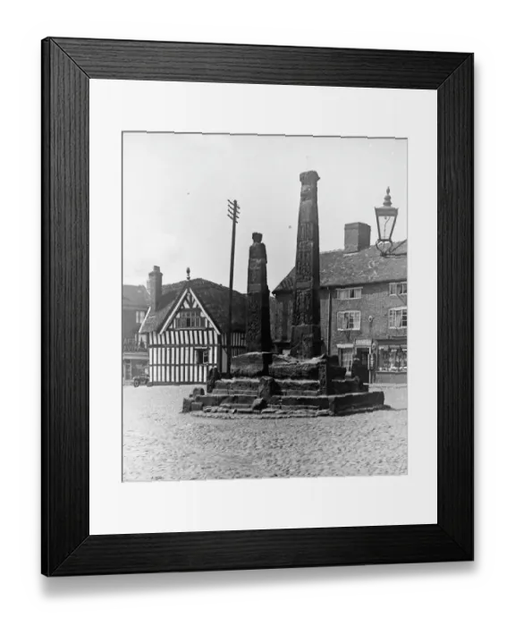 Framed Print : ANGLO-SAXON CROSS Framed Print : ANGLO-SAXON CROSS