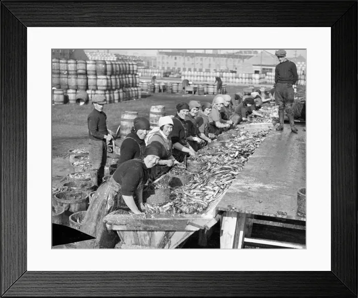 Framed Print : FISH GIRLS Framed Print : FISH GIRLS
