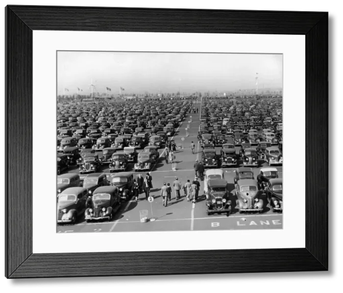 Framed Print : Giant Car Park Framed Print : Giant Car Park
