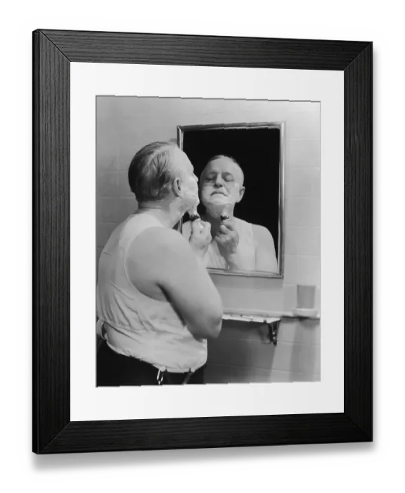 Framed Print : Lathering Up Framed Print : Lathering Up